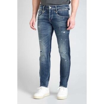 Vêtements Homme Jeans Le Temps des Cerises Oberkampf 700/11 adjusted jeans destroy bleu Bleu