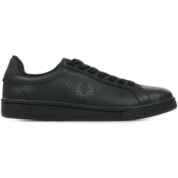 Chaussures Homme Baskets mode Fred Perry B721 Leather Noir