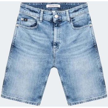 Vêtements Garçon Shorts / Bermudas Calvin Klein sportlichen JEANS  Bleu