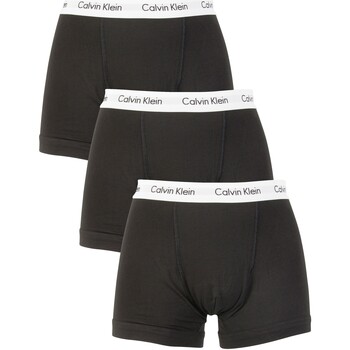 Sous-vêtements Homme Caleçons Calvin Klein Jeans Pack de 3 troncs Noir