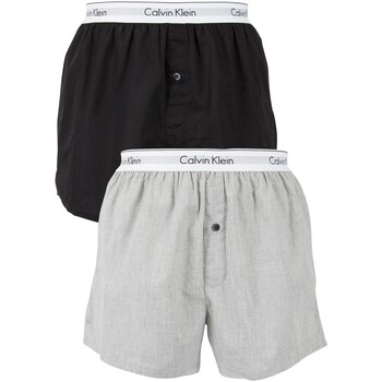 Sous-vêtements Homme Boxers Calvin Klein Jeans Lot de 2 boxers taillés avec logo Multicolore