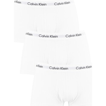 Sous-vêtements Homme Caleçons Calvin Klein Jeans Paquet de 3 troncs de faible hauteur Blanc
