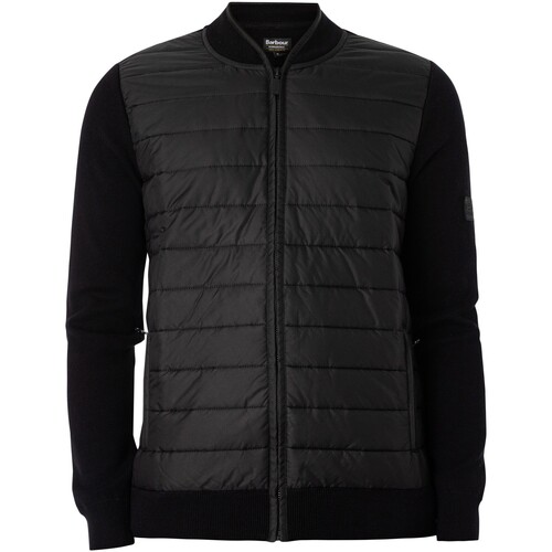 Vêtements Homme Top 5 des ventes Barbour Baffle Zip Jacket Noir