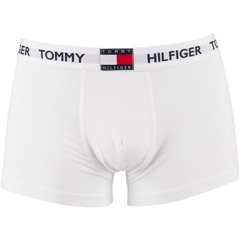 Sous-vêtements Homme Caleçons Tommy Hilfiger Caleçons avec ceinture drapeau Blanc