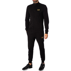 Vêtements Homme Ensembles de survêtement Emporio Armani EA7 Survêtement à logo poitrine Noir