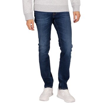 Vêtements Homme Jeans studded-logo slim Tommy Jeans studded-logo Jean slim Scanton Bleu