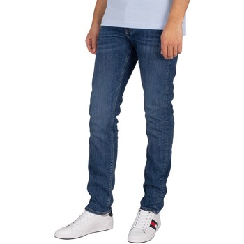 Vêtements Homme Jeans studded-logo slim Tommy Hilfiger Jean slim Bleecker Core Bleu