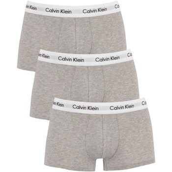 Sous-vêtements Homme Caleçons Calvin Klein Jeans Paquet de 3 troncs de faible hauteur Gris