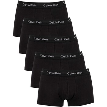 Sous-vêtements Homme Caleçons Calvin Klein Jeans Paquet de 5 caleçons taille basse Noir