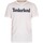 Vêtements Homme T-shirts manches courtes Timberland Venerable T-shirt linéaire Kennebec Blanc