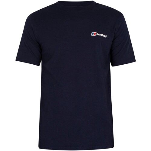 Vêtements Homme T-shirts manches courtes Berghaus T-shirt à logo bio Bleu