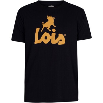 Vêtements Homme T-shirts manches courtes Lois Logo T-shirt classique Bleu