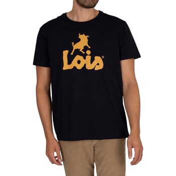 Lois Logo T-shirt classique Bleu