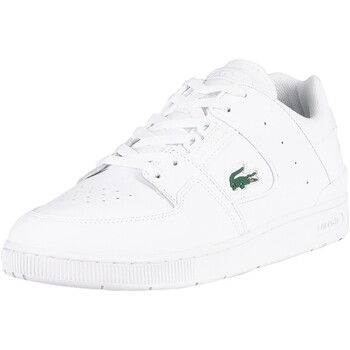 Chaussures Homme Baskets basses Lacoste Baskets Court Cage 0721 1 SMA Cuir Blanc