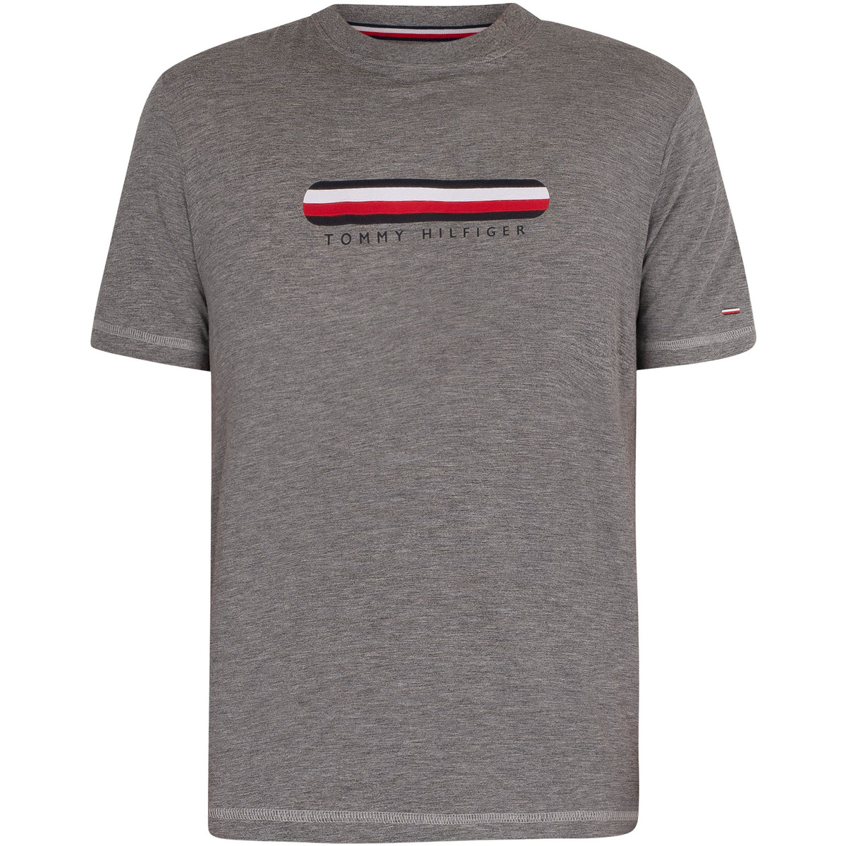 Vêtements Homme Tommy Hilfiger Kit Klocka med smalt armband T-shirt graphique Lounge Gris