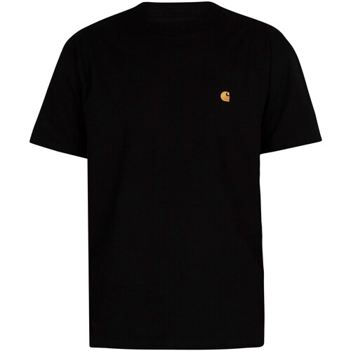 Vêtements Homme T-shirts manches courtes Carhartt Chase T-shirt Noir