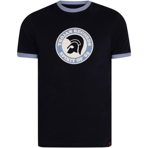 Vêtements Homme T-shirts manches courtes Trojan T-shirt Esprit de 69 Bleu