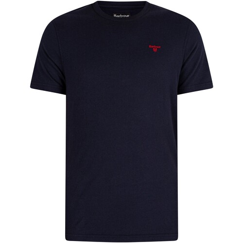 Vêtements Homme T-shirts manches courtes Barbour T-shirt de sport sur mesure Bleu