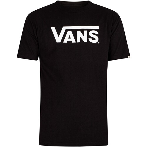 Vêtements Homme Regular fit T-shirt offers a comfortable range of motion Vans T-shirt classique Noir