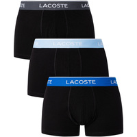 Sous-vêtements columbia Caleçons Lacoste-logga Lacoste Lot de 3 boxers décontractés Noir