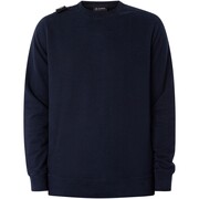 Black crewneck sweater from