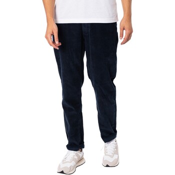 Vêtements Homme Chinos / Carrots Farah Pantalon en velours côtelé Lawson 11 Wale Bleu