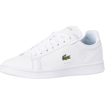 Chaussures Homme Baskets basses Lacoste Baskets en cuir Carnaby Pro BL23 1 SMA Blanc