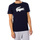 Vêtements Homme T-shirts manches courtes Lacoste T-shirt Crocodile Imprimé 3D Sport Bleu