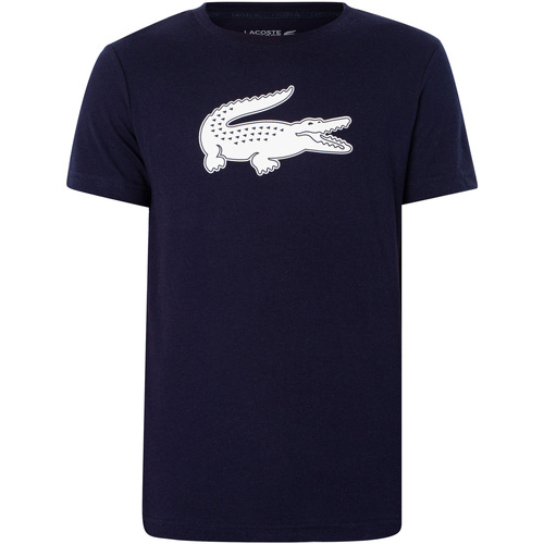 Lacoste T-shirt Crocodile Imprimé 3D Sport Bleu - Vêtements T-shirts  manches courtes Homme 69,95 €