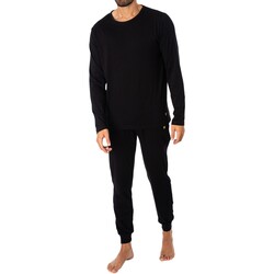 Vêtements Homme Pyjamas / Chemises de nuit Lyle & Scott Pyjama à manches longues gris Noir