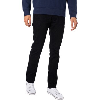 Vêtements Homme Jeans studded-logo slim Tommy Jeans studded-logo Jean slim Scanton Noir