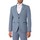 Vêtements Homme Vestes / Blazers Marc Darcy Blazer à carreaux Bromley Bleu