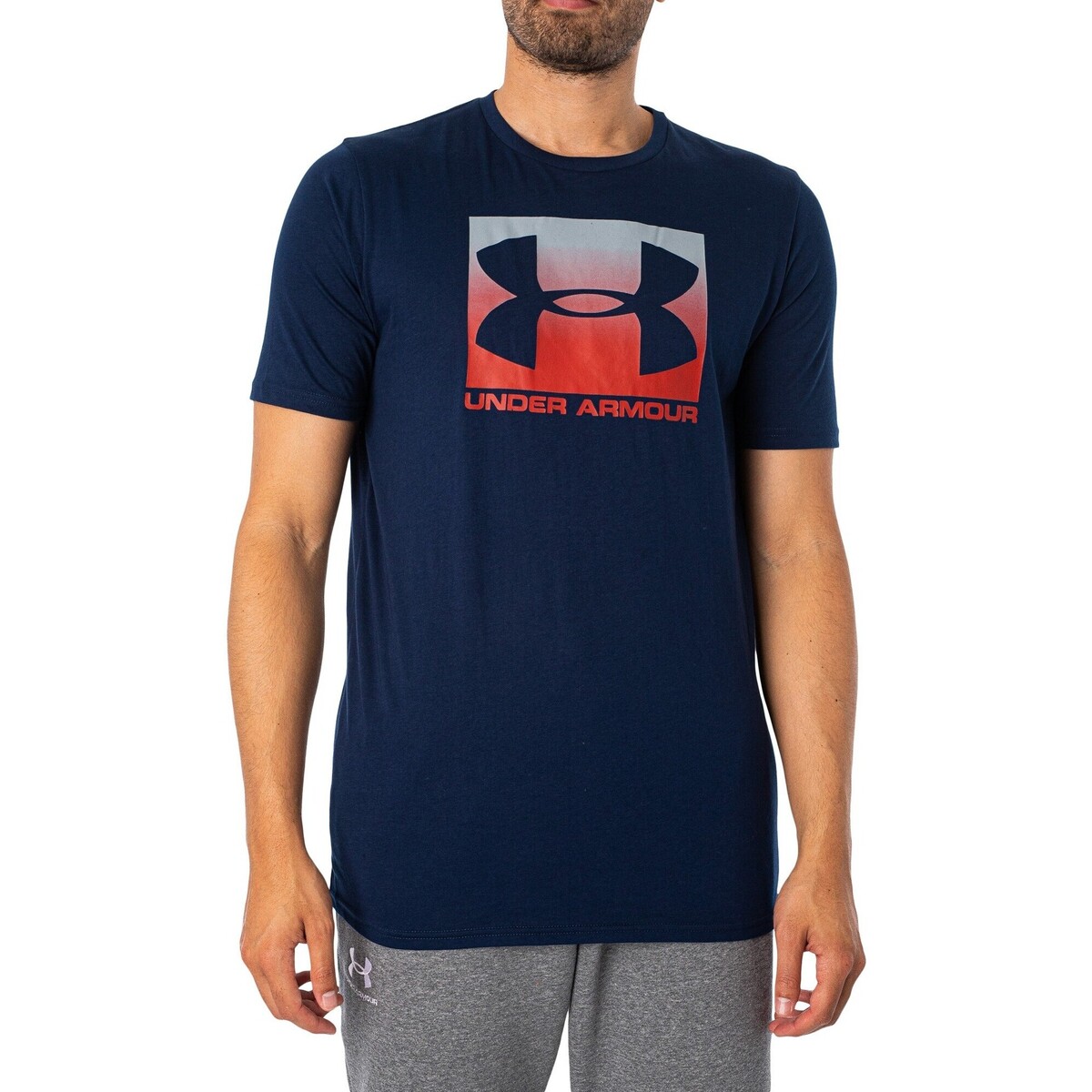 Vêtements Homme T-shirts manches courtes Under Armour T-shirt ample Sportstyle en boîte Bleu