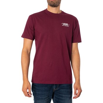 Vêtements Homme T-shirts manches courtes Vans T-shirt essentiel à logo dans le dos Rouge