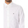 Vêtements Homme Chemises manches longues Gant Chemise Oxford coupe slim Blanc