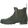 Chaussures Homme Bottes de pluie Hunter Bottines Chelsea originales en caoutchouc Vert