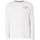 Vêtements Homme Pyjamas / Chemises de nuit Tommy Hilfiger T-shirt à manches longues avec logo Lounge Chest Blanc