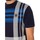Vêtements Homme T-shirts manches courtes Trojan T-shirt oversize à carreaux Bleu