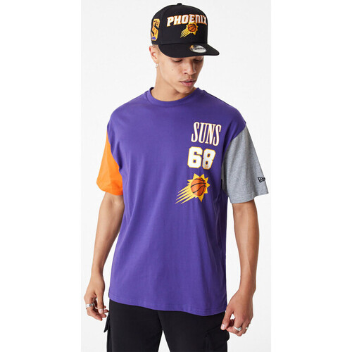 Vêtements Faire sécher à lair libre votre casquette New-Era T-Shirt NBA Phoenix suns New E Multicolore