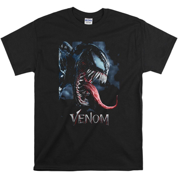 Vêtements Homme T-shirts manches longues Venom TV2177 Noir