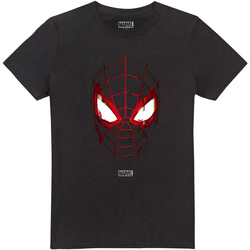 Vêtements Homme T-shirts manches longues Marvel Miles Morales Noir