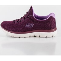 Chaussures Femme Baskets mode Skechers 28978 Rouge