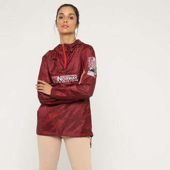 Geographical Norway BOOGEE Kway Femme Bordeaux