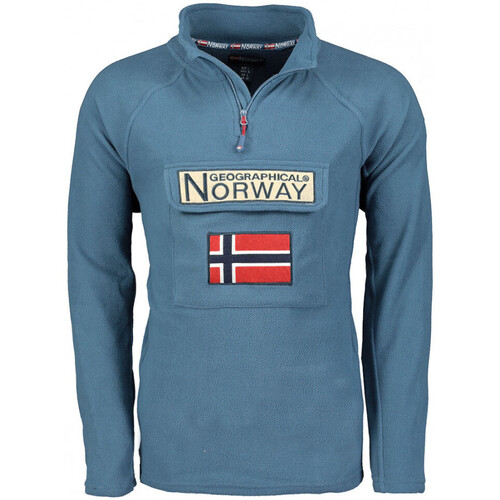 Vêtements Homme Polaires Geographical Norway TYMCLASS polaire pour homme Gris
