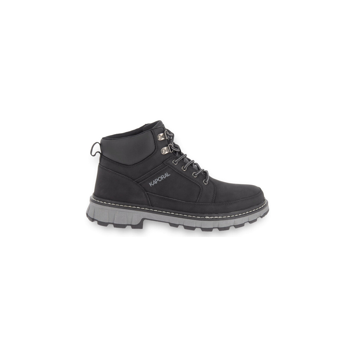 Chaussures Homme Boots Kaporal - Boots à lacets - noire Noir