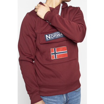 Vêtements Homme Sweats Geographical Norway GADRIEN sweat pour homme Bordeaux