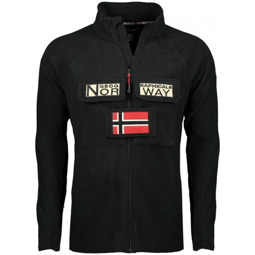 Vêtements Homme Polaires Geographical Norway TANTOUNA polaire pour homme Noir