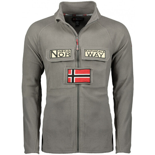 Vêtements Homme Polaires Geographical Norway TANTOUNA polaire pour homme Gris