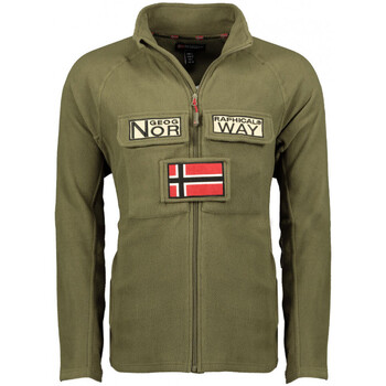 Vêtements Homme Polaires Geographical Norway TANTOUNA polaire pour homme Kaki