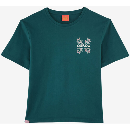 Vêtements Femme Débardeurs / T-shirts sans manche Oxbow Tee-shirt large P2TOPALE Vert